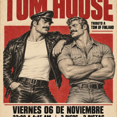 PRIMER ANIVERSARIO DE TOM HOUSE - TRIBUTO A TOM OF FINLAND