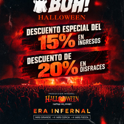 PROMOCION ESPECIAL BUH HALLOWEEN