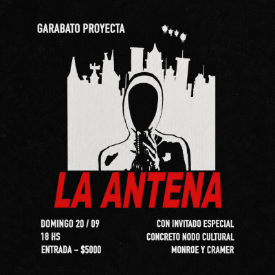 Proyección \LA ANTENA\ - Ciclo de Cine Garabato