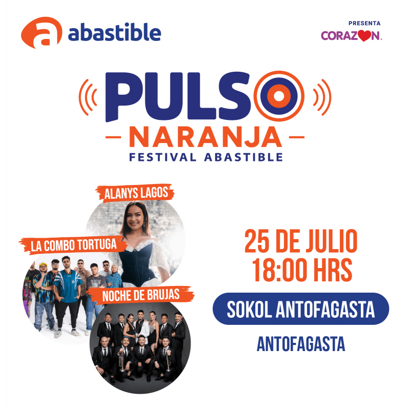 Pulso Naranja Abastible 2026 Antofagasta