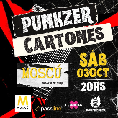 Punkzer (uy) + Cartones (ar) en Moscú
