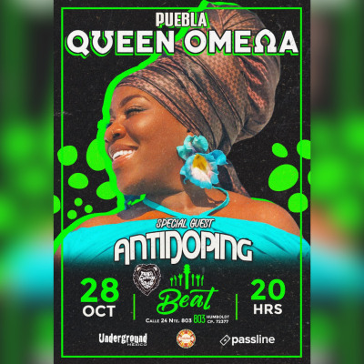 QUEEN OMEGA + ANTIDOPING EN PUEBLA