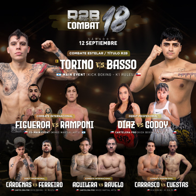 R2B Combat 18 + Liga MMA