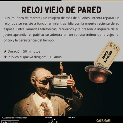 RELOJ VIEJO DE PARED en Casa OANI