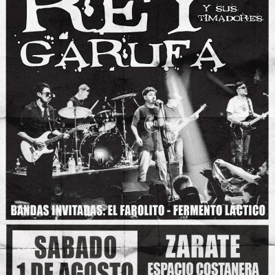 REY GARUFA SHOW EXCLUSIVO EN AREA COSTANERA!!