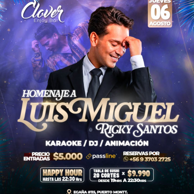 RICKY SANTOS - TRIBUTO LUIS MIGUEL