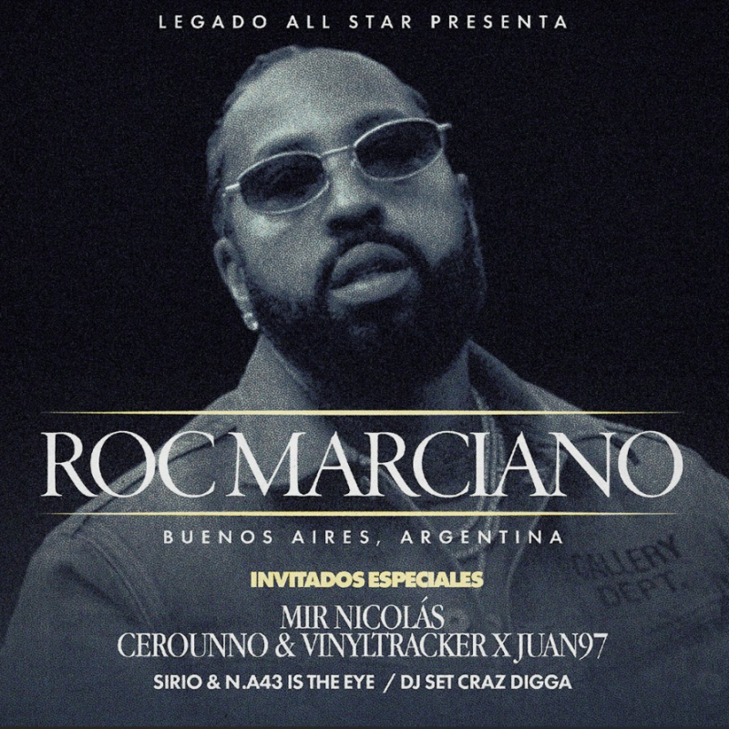 ROC MARCIANO LATAM TOUR by LEGADO LATINO