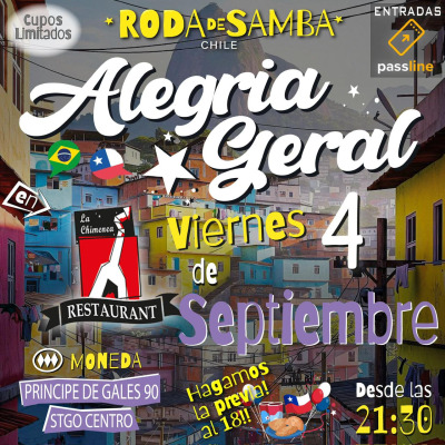 RODA DE SAMBA...ESPERANDO EL 18