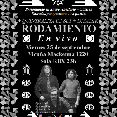 Rodamiento +Quintralita DJset +Dizadik en vivo