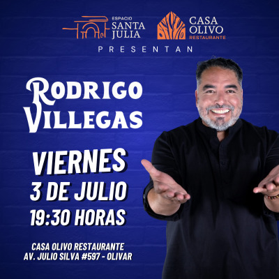Rodrigo Villegas en vivo | Casa Olivo Restaurante