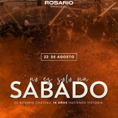 ROSARIO CHATEAU- 22 de Agosto