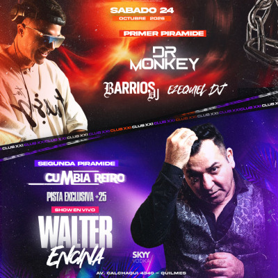 SAB 24.10: LINE UP DJs + WALTER ENCINA