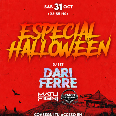 SAB.31.OCT - HALLOWEEN PARTY