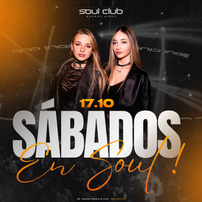 SÁBADO 17/10 - SABADOS EN SOUL