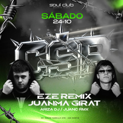 SÁBADO 24/10- CASERÍO X SOUL CLUB