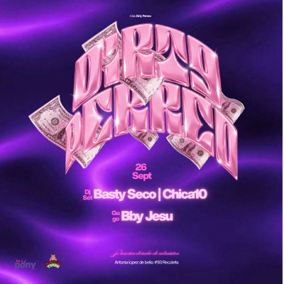 Sábado 26 de Sept 🇨🇱 Dirty Perreo