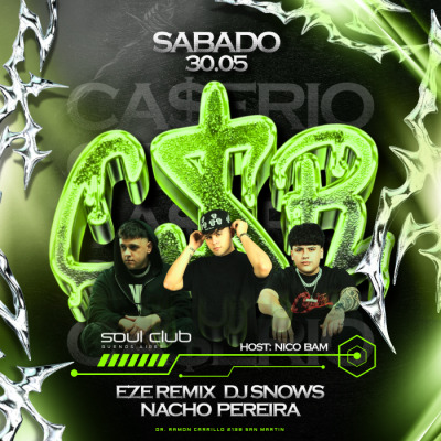 SÁBADO 30/05- CASERÍO CLUB
