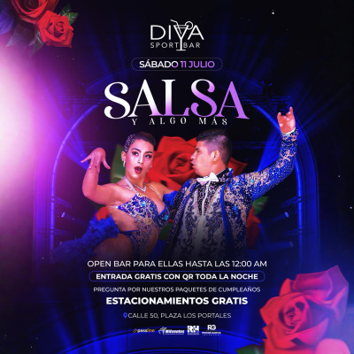 Sábado de salsa y algo más en diva calle 50
