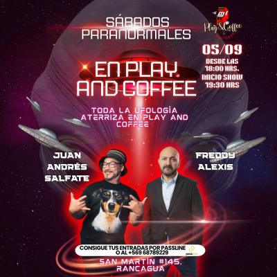 SABADOS PARANORMALES EN PLAY AND COFFEE