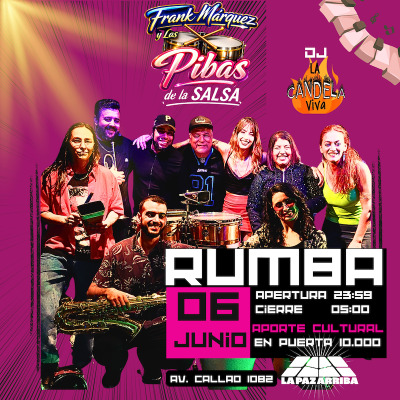 Frank Márquez y las Pibas de la Salsa