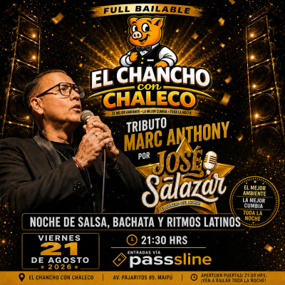 🔥💃 ¡SALSA PARTY - TRIBUTO A MARC ANTHONY EN EL CHANCHO CON CHALECO! 🕺🔥