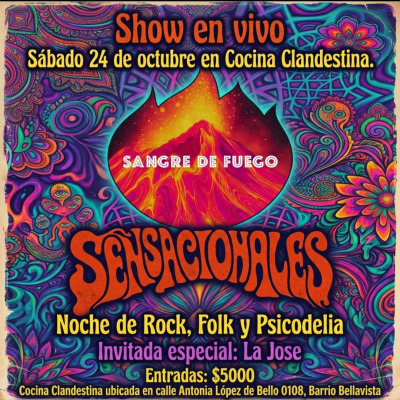 Sangre de Fuego y Sensacionales en Vivo!