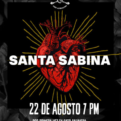 Santa Sabina en Gato Calavera