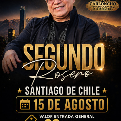 SEGUNDO ROSERO EN SANTIAGO