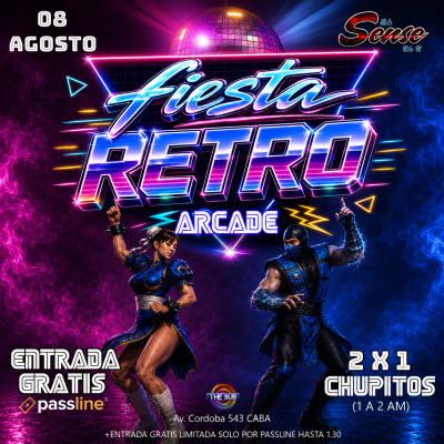 SENSE: FIESTA RETRO ARCADE