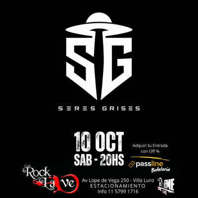 SERES GRISES - CAFE ROCK LA VE