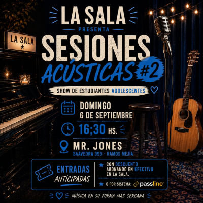 Sesiones acústicas 2 (La Sala Adolescentes)
