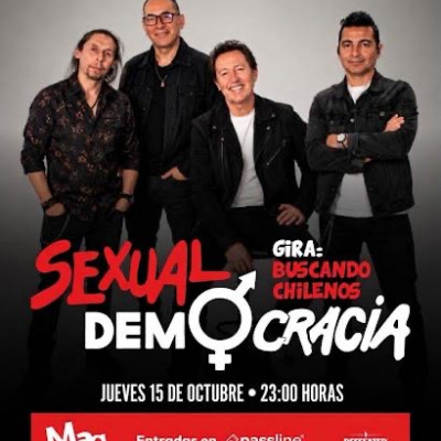 Afiche de Sexual Democracia en Mag Bar