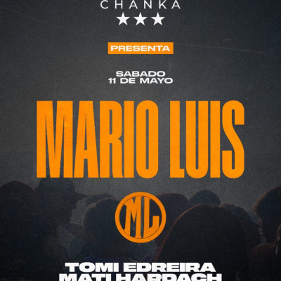 Show en vivo de Mario Luis en CHKB