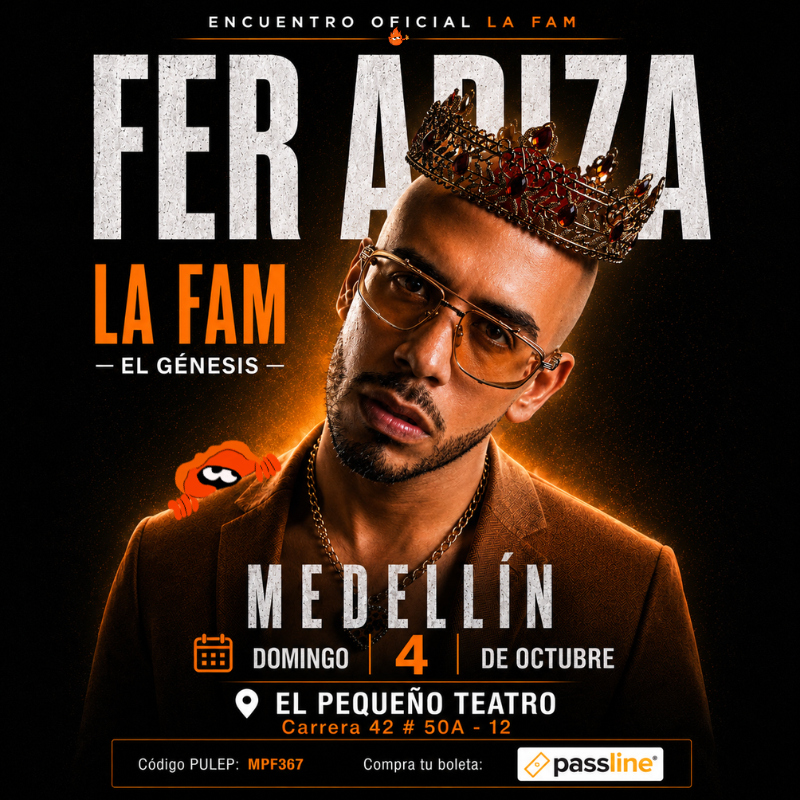 Show Fer Ariza LA FAM - EL GÉNESIS