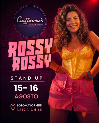 SHOW STAND UP COMEDY ROSSY ROSSY 16/08