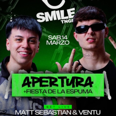 SMILE TNGRS- APERTURA 14 DE MARZO
