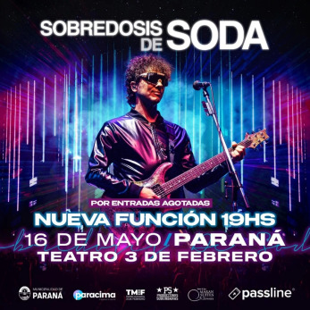 SOBREDOSIS DE SODA en Paraná - Nueva Función 19 hs