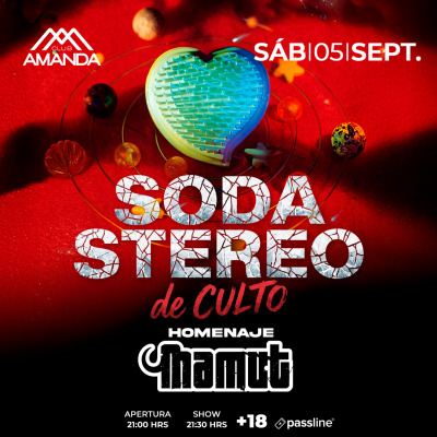 SODA STEREO DE CULTO - HOMENAJE MAMUT
