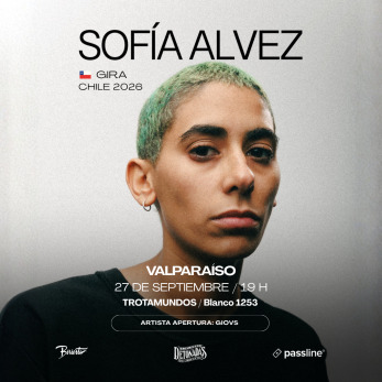 Sofía Alvez en concierto - Trotamundos Valparaíso