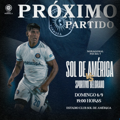 Sol de América vs Sportivo Belgrano (Fecha 7)