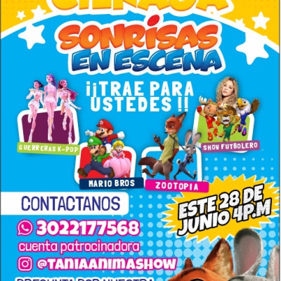 SONRISAS EN ESCENA