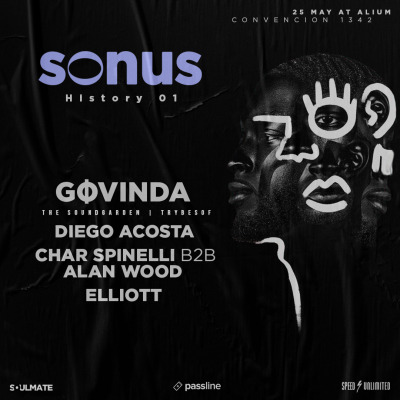 SONUS by Soulmate pres. GOVINDA (The Soundgarden) at Alium 25.05