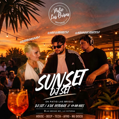 Sunset en Patio las Brisas