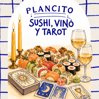 Sushi , vino y Tarot