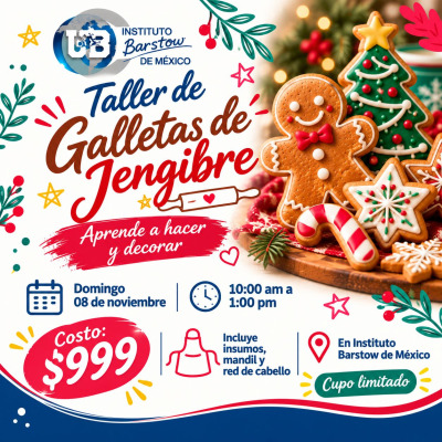🎄🍪 Taller de Galletas de Jengibre 🍪🎄