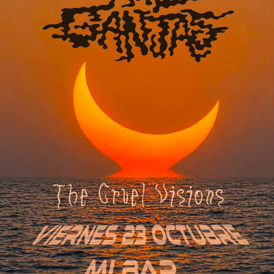 Afiche de The Ganjas & The Cruel Visions - MIBAR