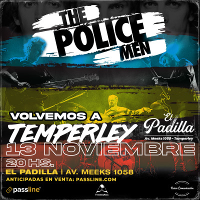 The Police Men vuelve a zona sur