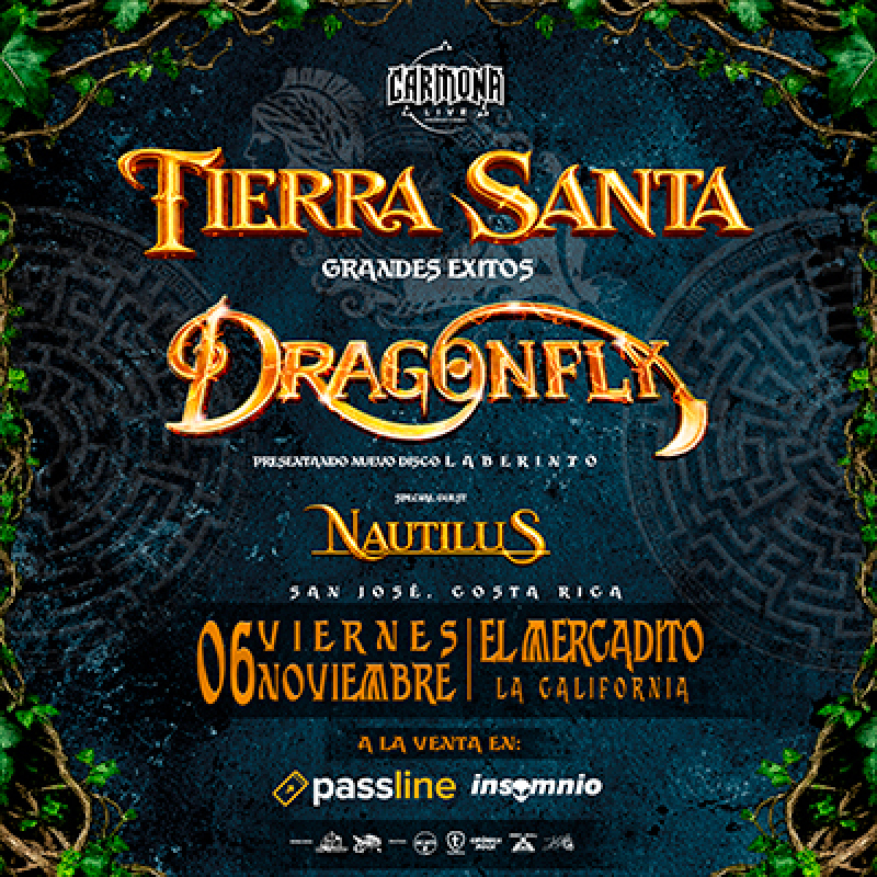 Tierra Santa + Dragonfly - en Costa Rica