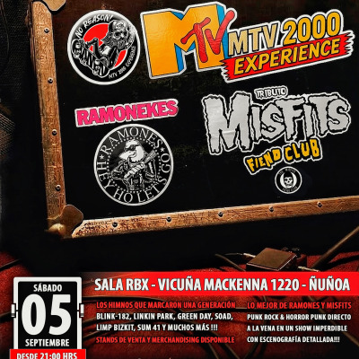 THE TIME MACHINE : MTV EXPERIENCE + RAMONES + MISFITS
