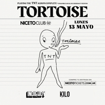 TORTOISE En Argentina - 30 años de su disco ¨TNT¨ en Niceto Club